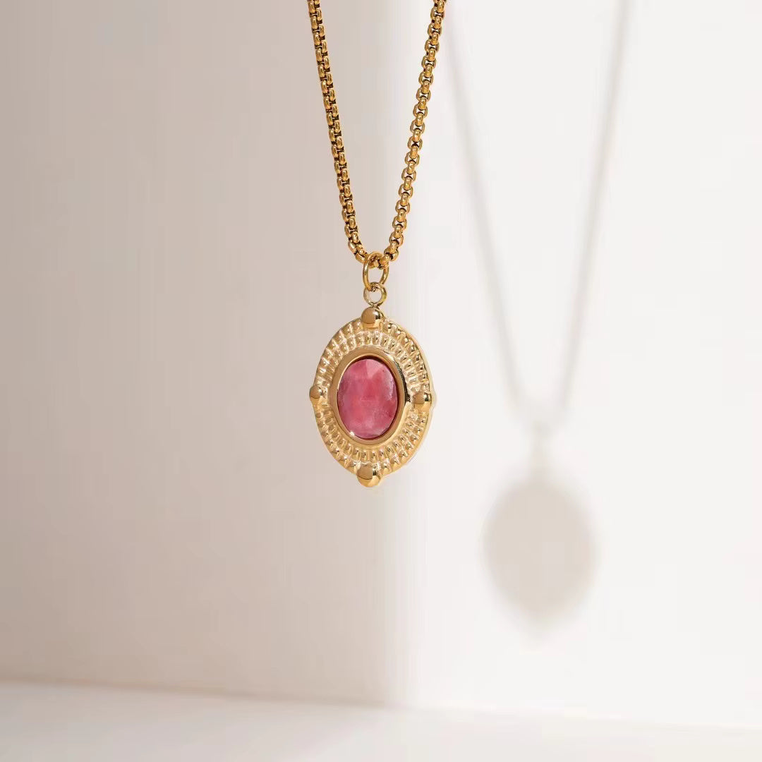 Rose Stone Necklaces