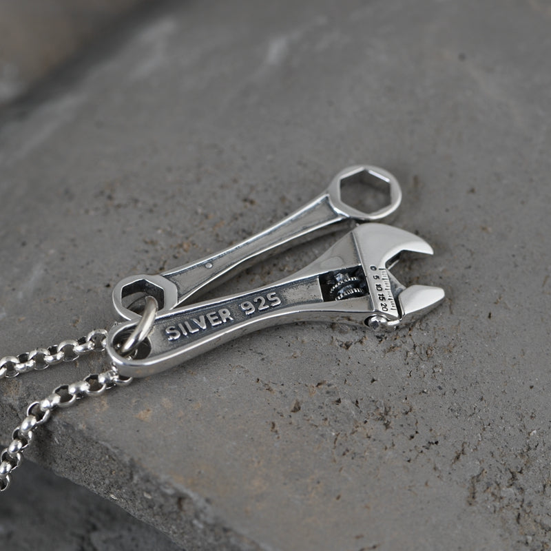 Punk Wrench Necklace
