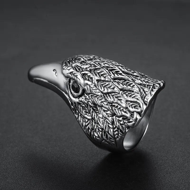 Silver Eagle Ring