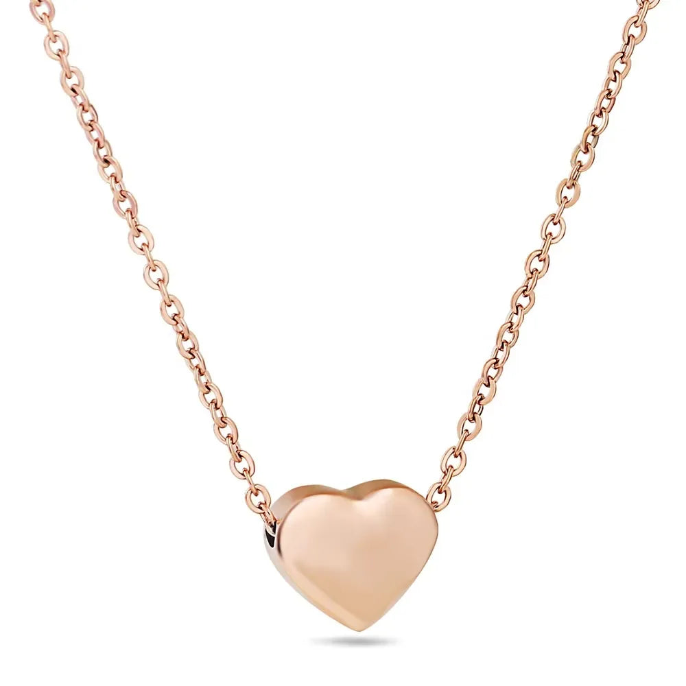 Sculpted Heart Necklace