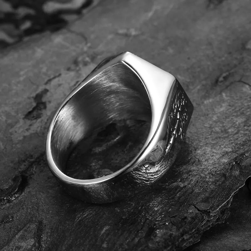 Vegvisir Compass Ring