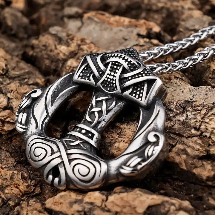 Hammer Circle Pendant