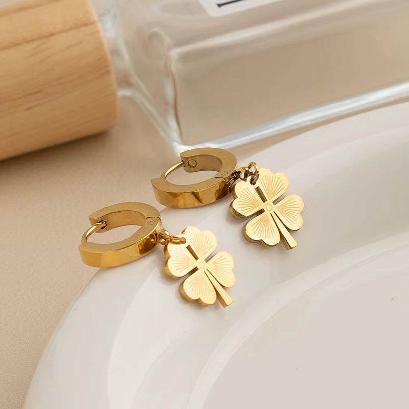Geometric Dangle Earrings