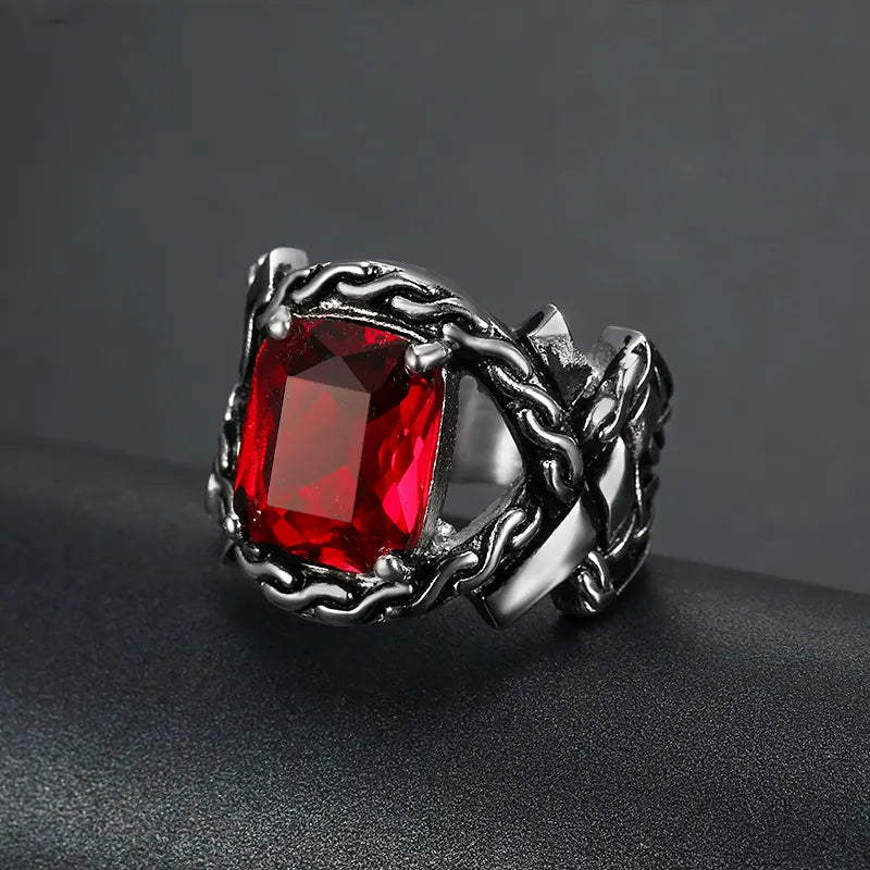 vintage stone rings