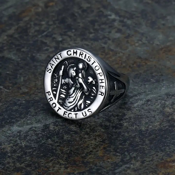 Saint Christopher Ring