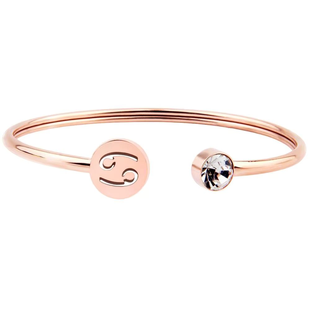 Crystal Zodiac Cuff