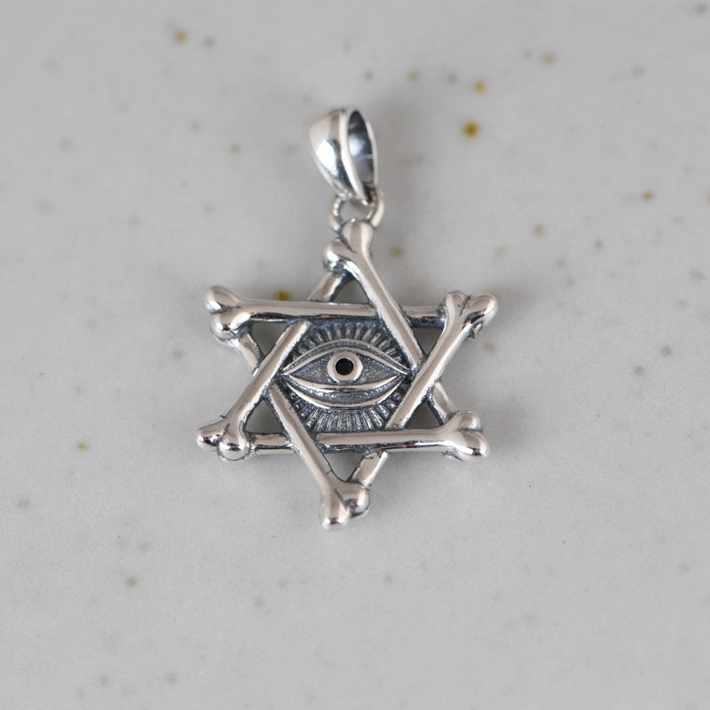 Bone Eye Pattern Necklace