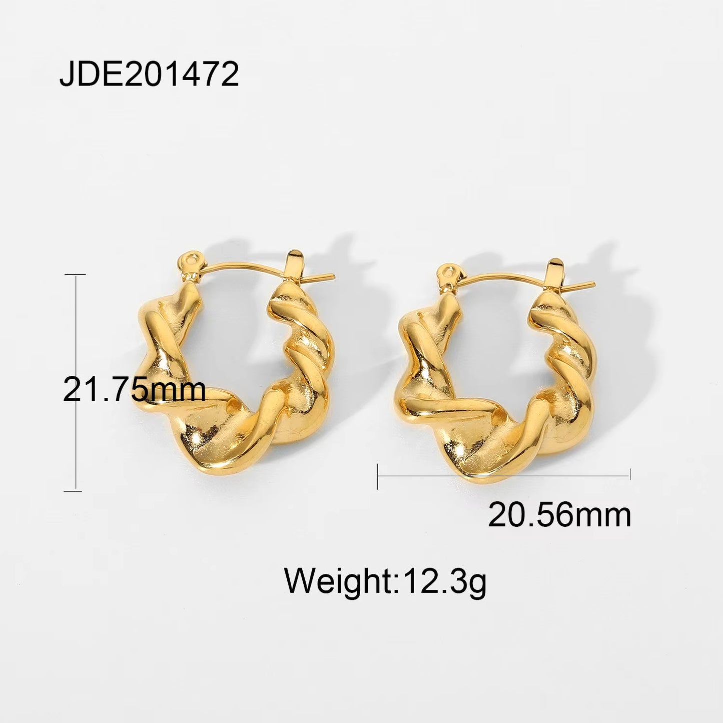 Gold Hoop Earrings