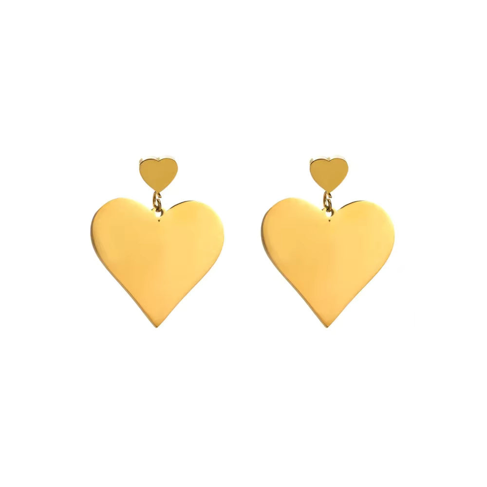 Geometric Pendant Earrings
