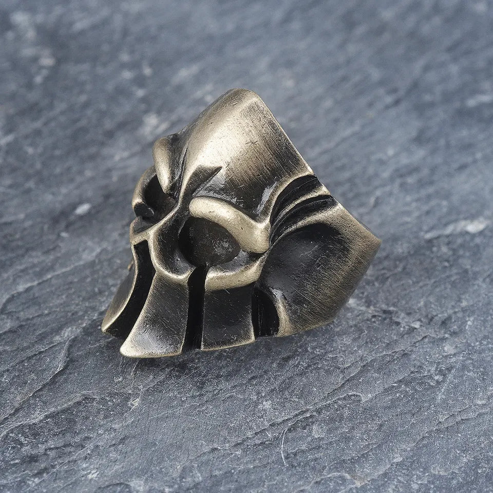 Warrior Helmet Ring
