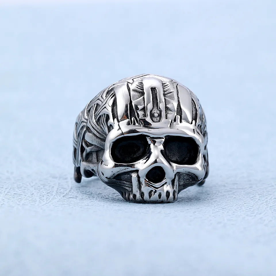 Skull Motif Ring