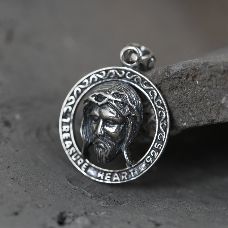 Jesus Portrait Necklace