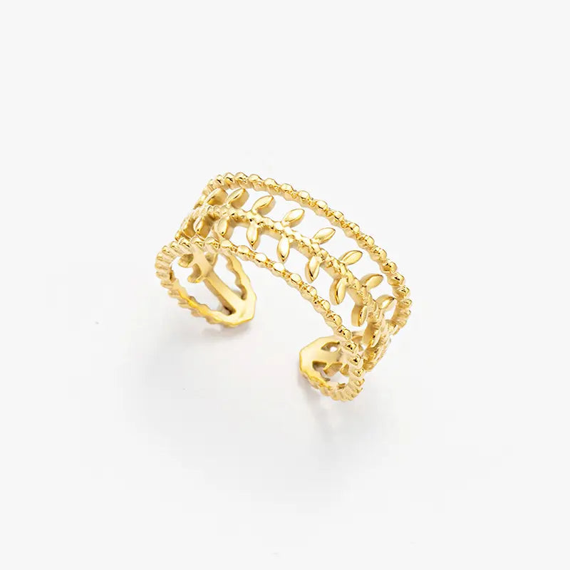 Gold Emerald Ring
