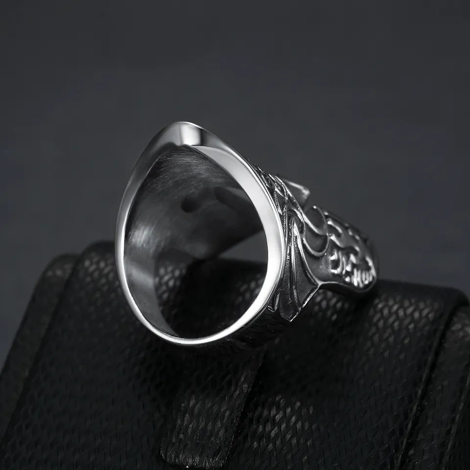 Warrior Helmet Ring