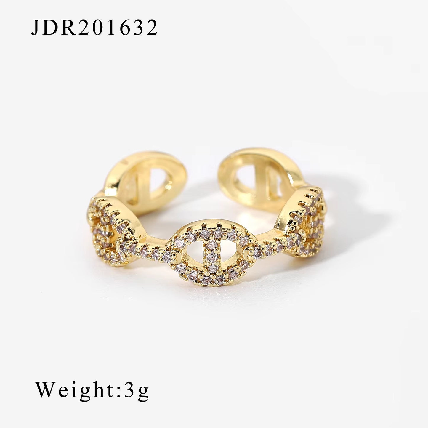 Gold Chain Ring