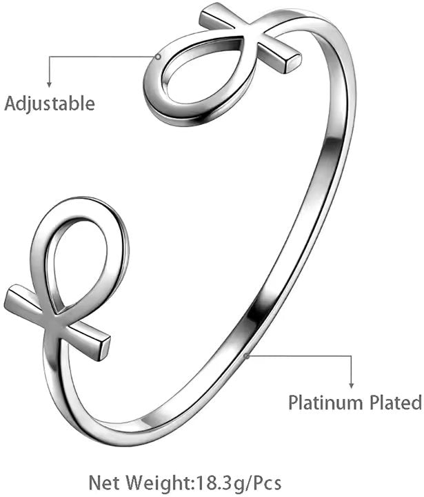Double Ankh Cuff