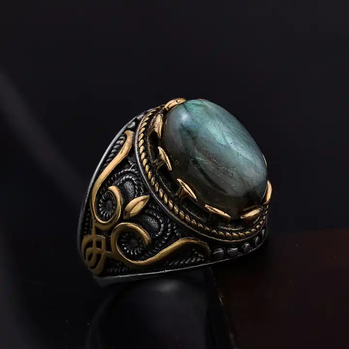 Moonstone Natural signet ring