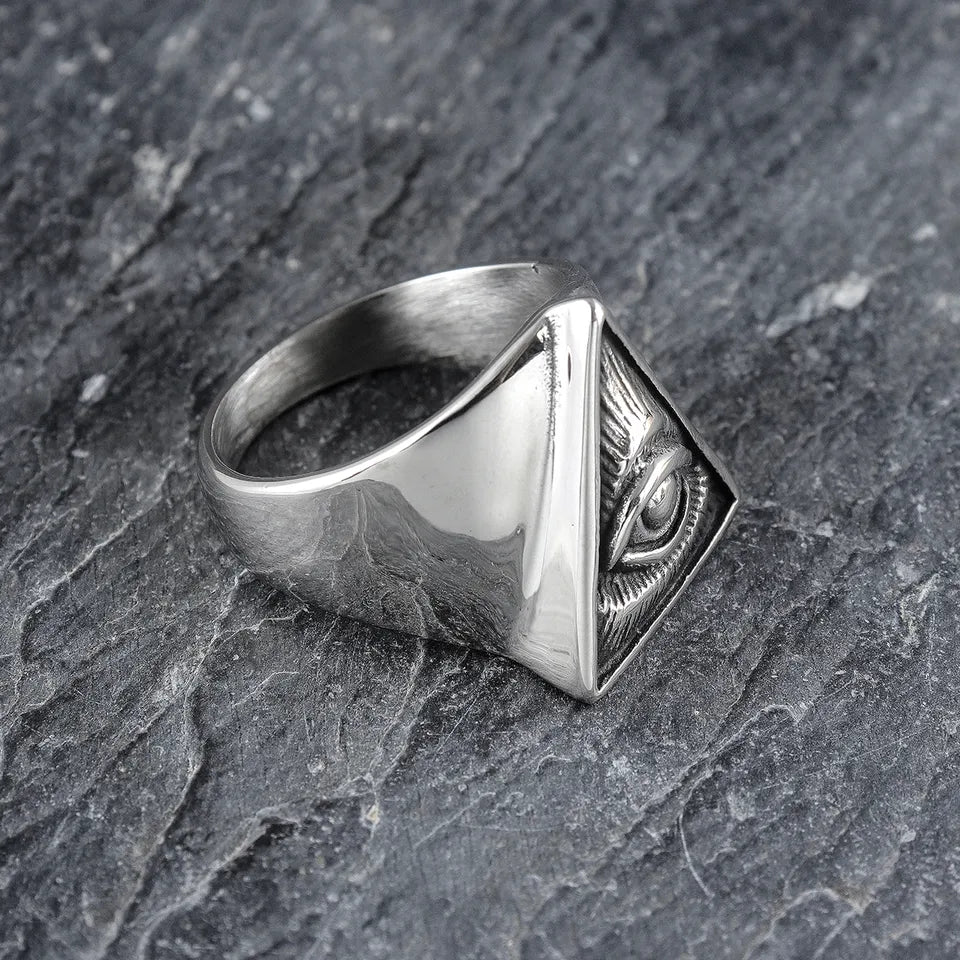 Masonic Eye Of Providence Ring