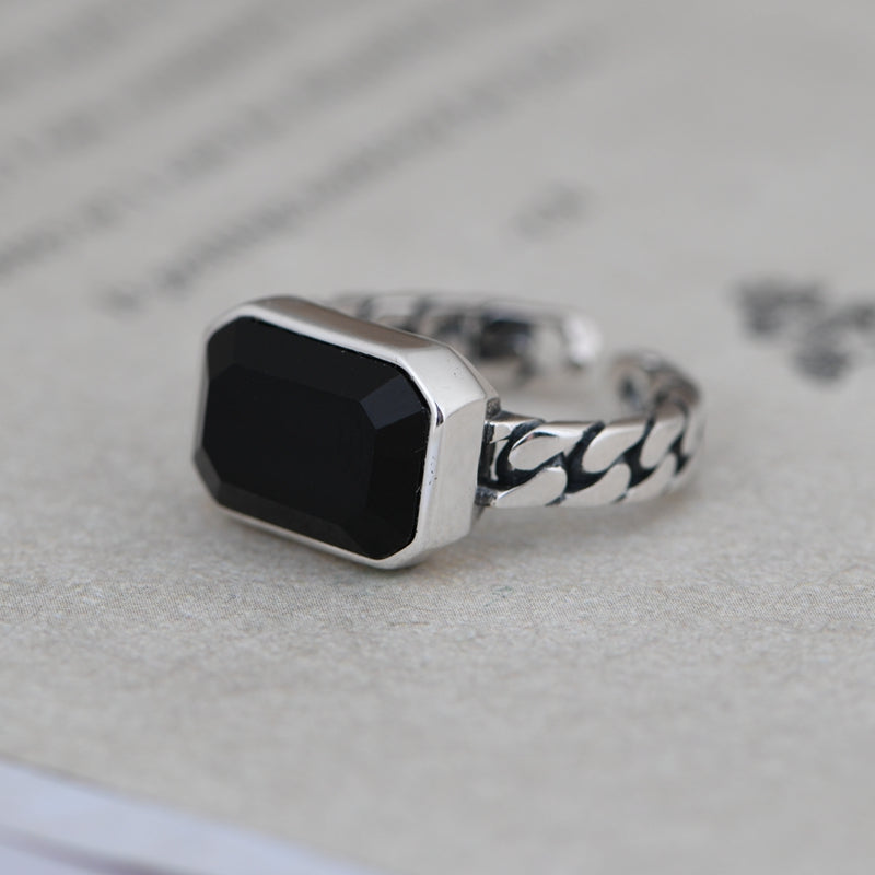 Zircon Inlay ring