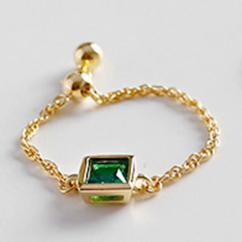 Rectangle Adjustable Chain Ring