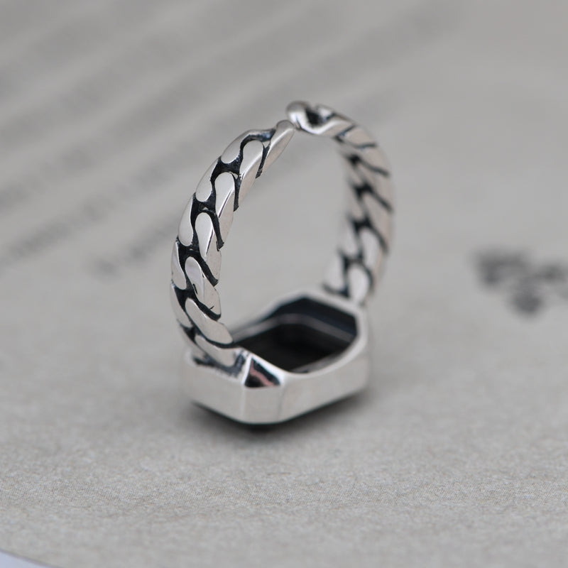 Zircon Inlay ring