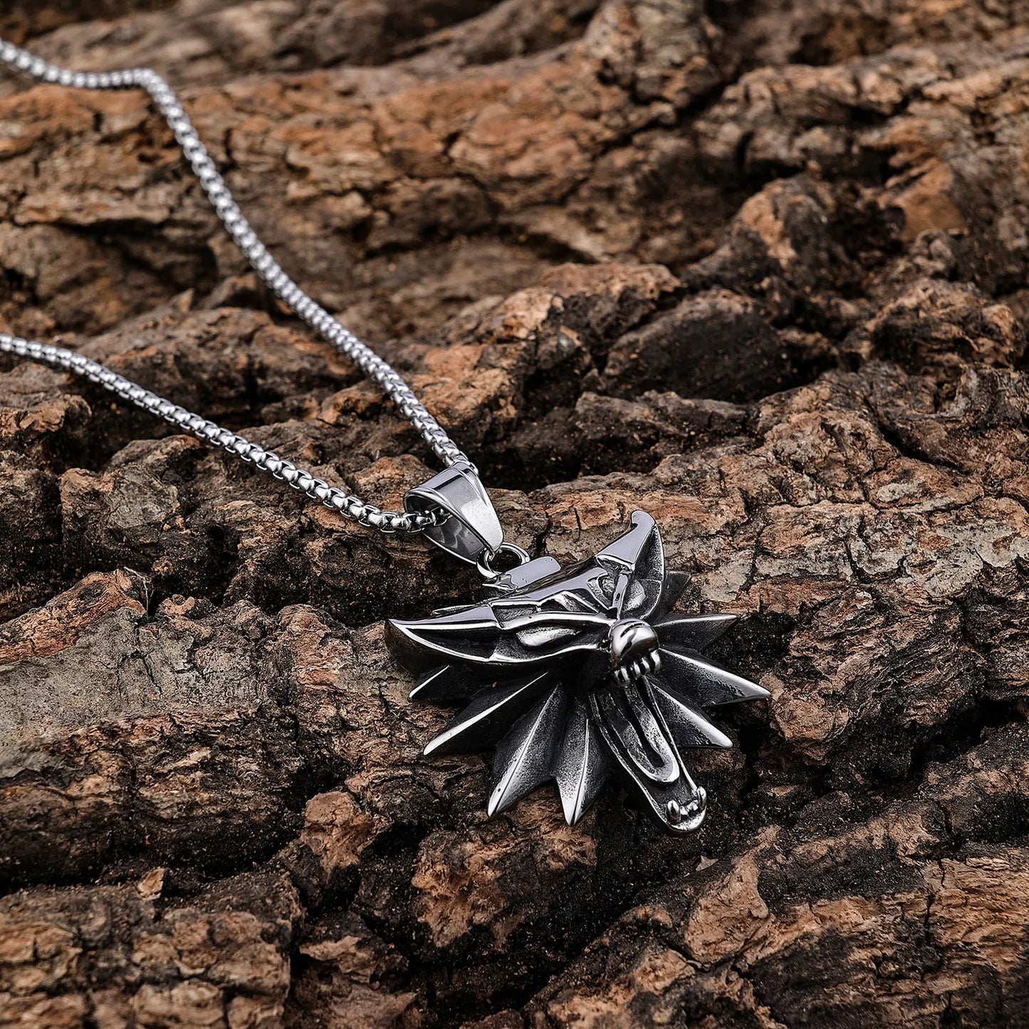 Witcher Dragon Head Necklace