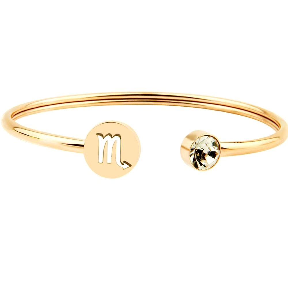 Crystal Zodiac Cuff