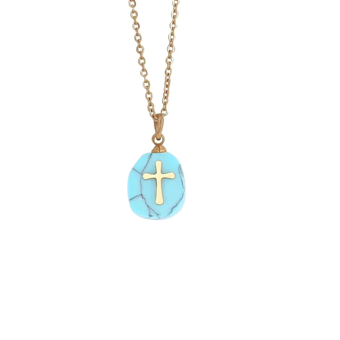 Gold Cross Necklace