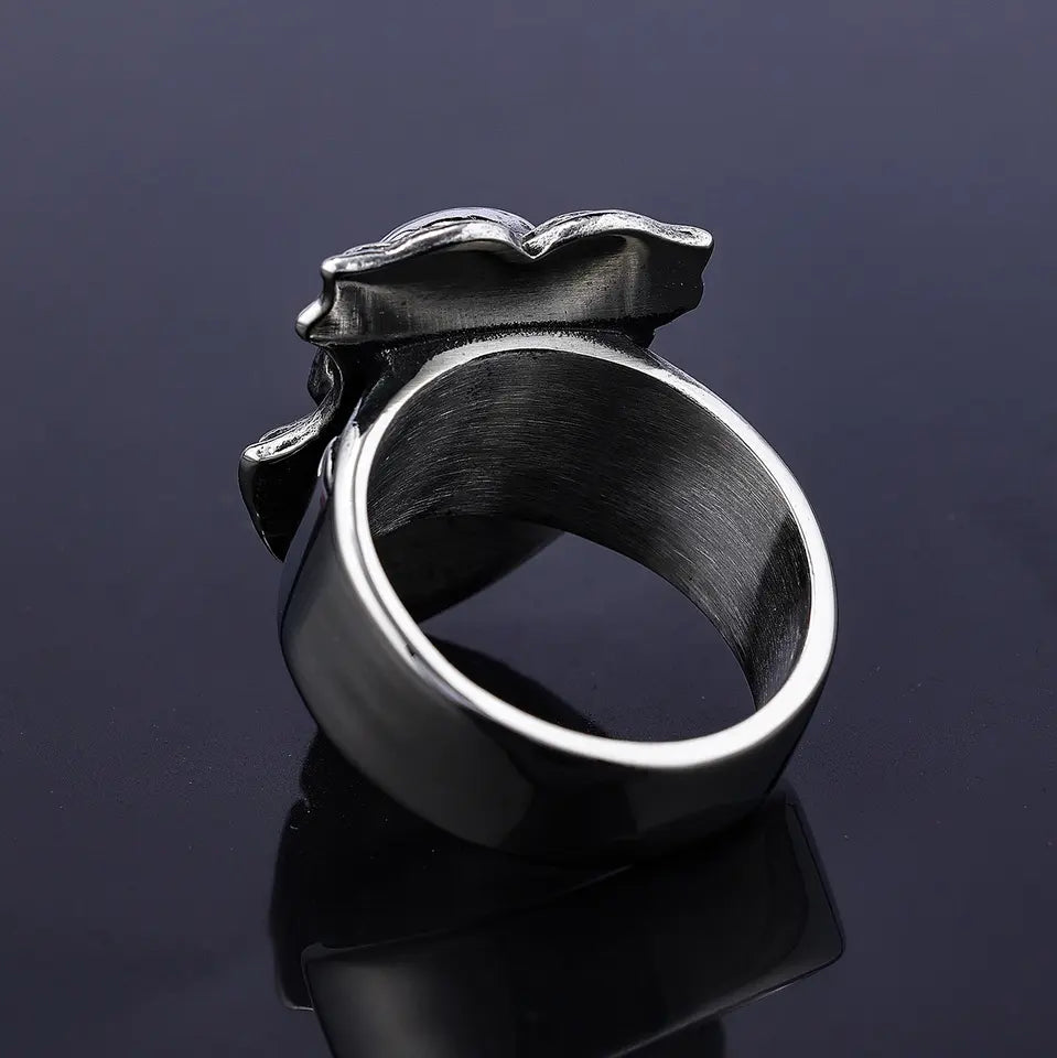 Skull Shield Ring