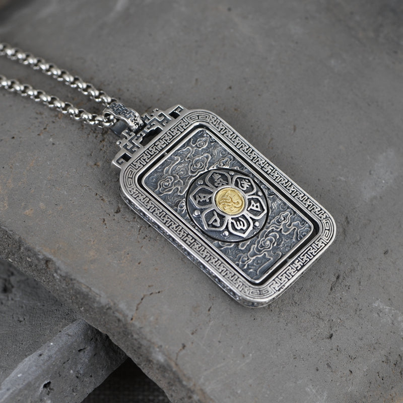 Buddhist Vajra Pestle Necklace
