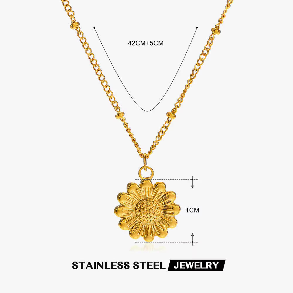 Golden Medallion Necklaces