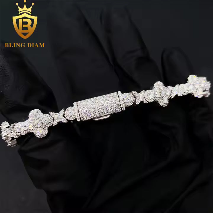 Floral Cross Bracelet