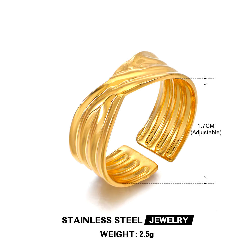 Sun and Moon Geometric Shaped Rings