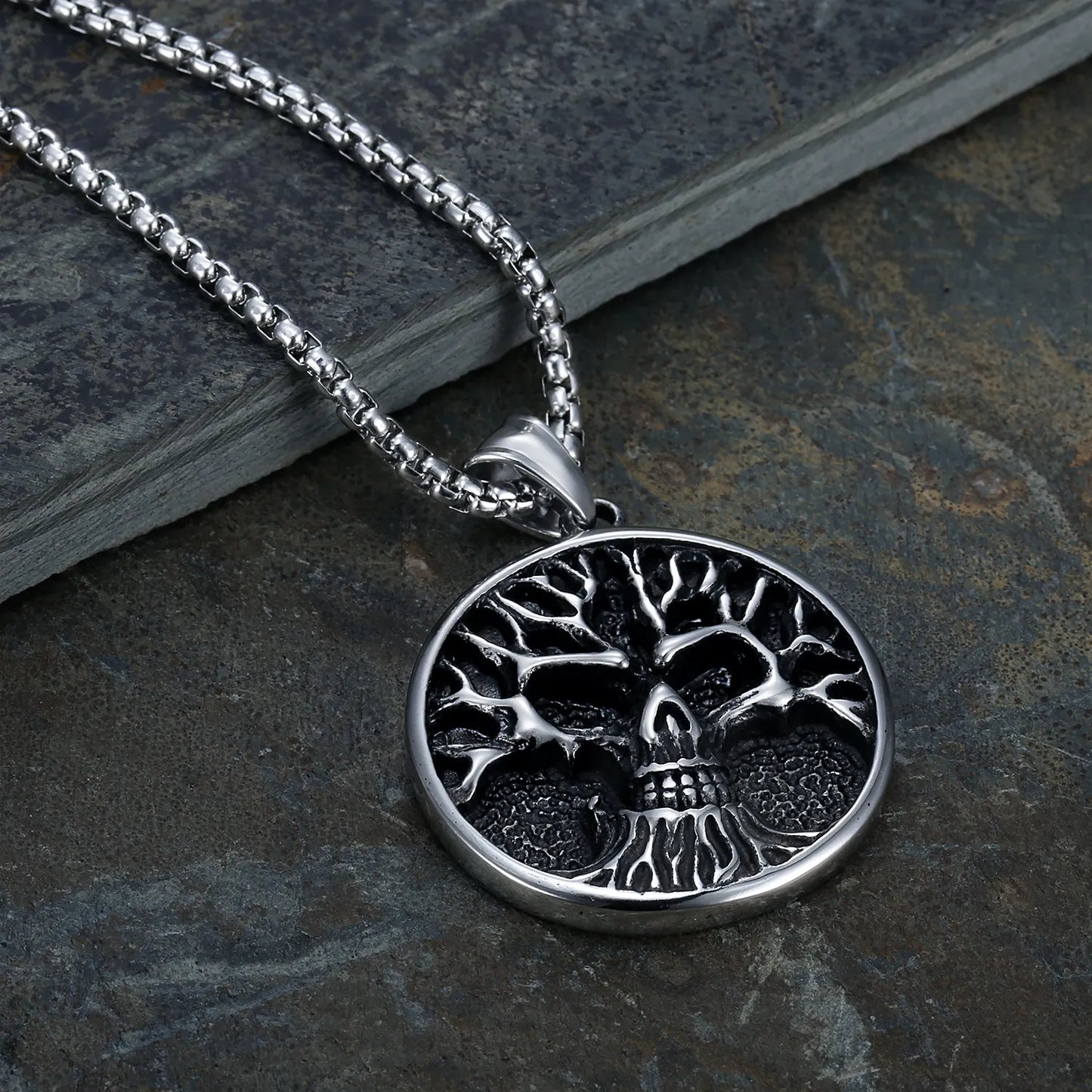 Skull Tree Pendant