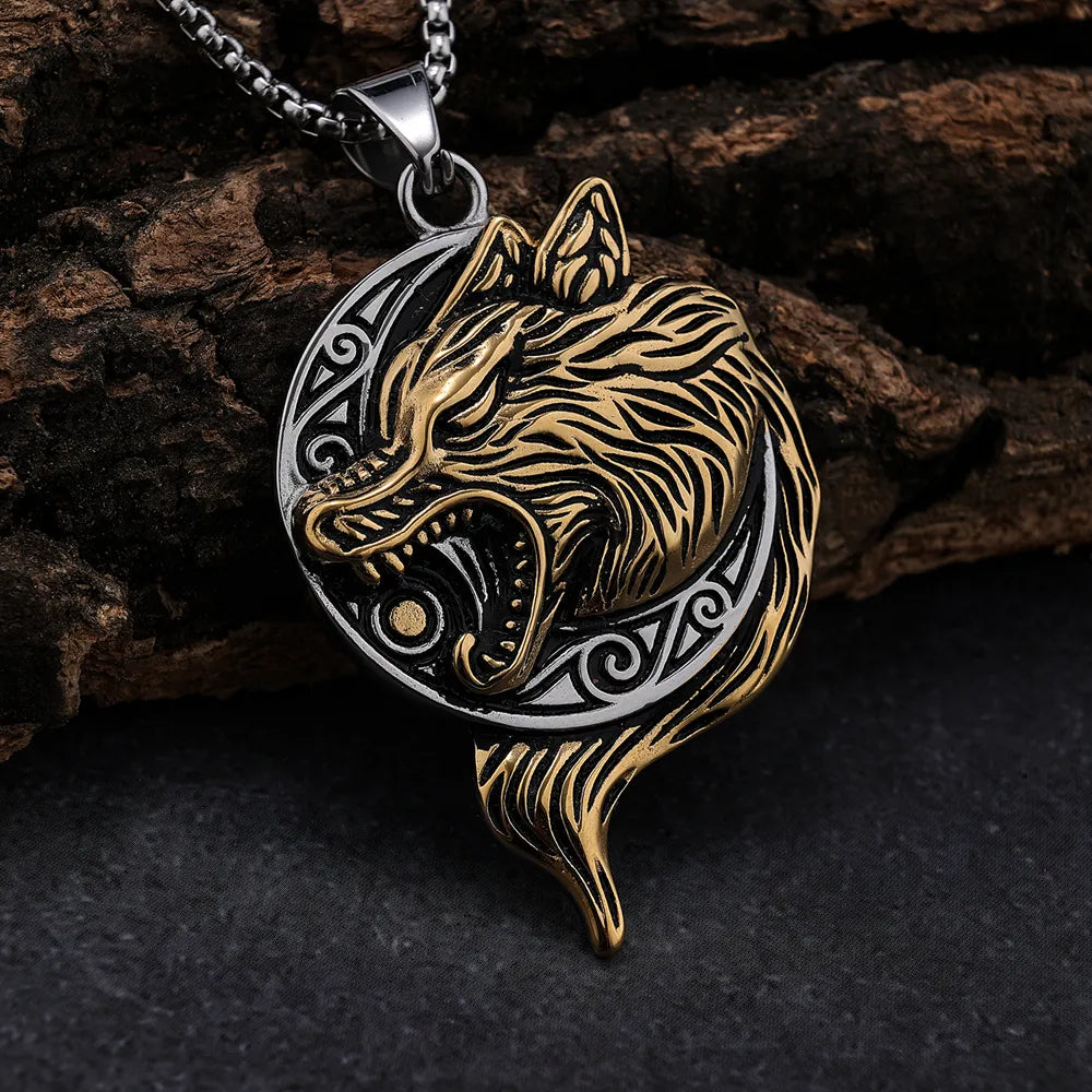 Wolf Geri Freki Necklace