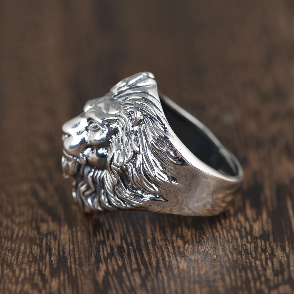 Lion Head Ring