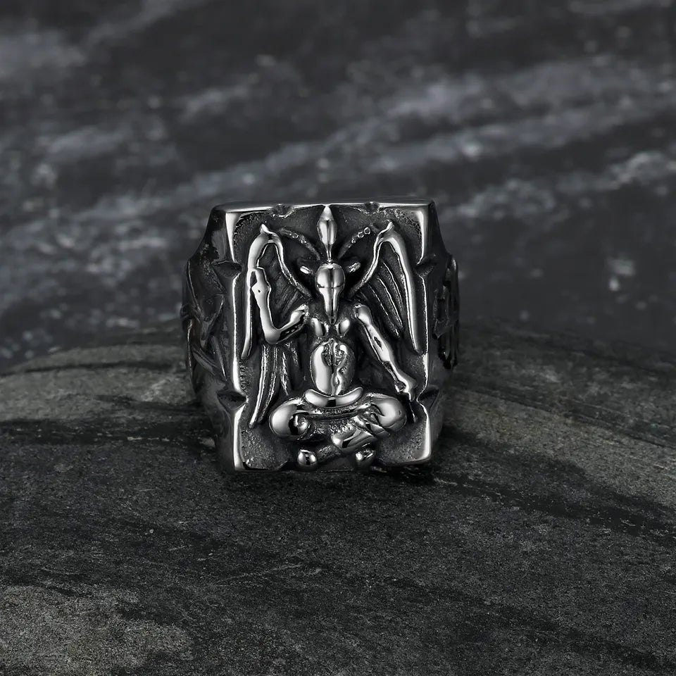 Sigil of lucifer ring