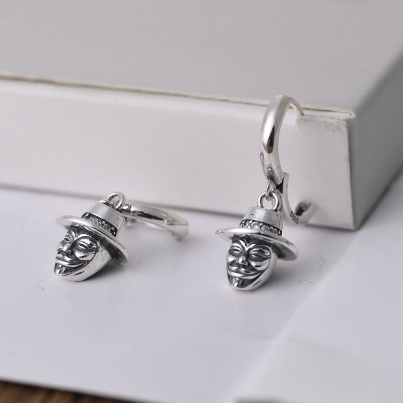 Grimace Cowboy Earrings
