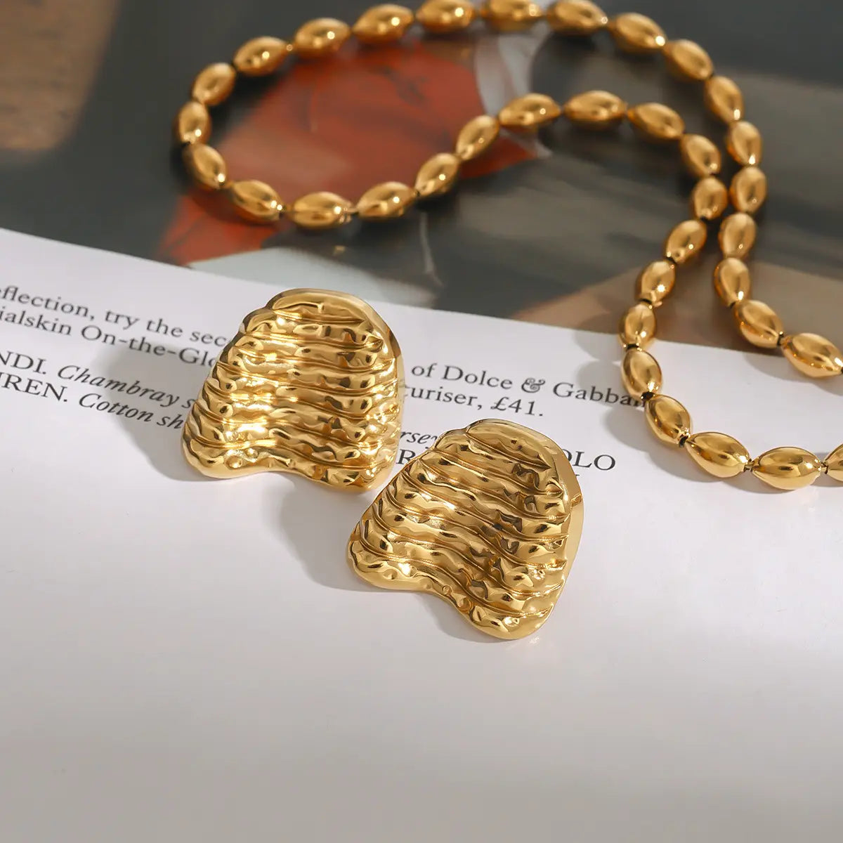 Irregular Stud Earrings