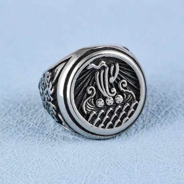 Viking Ship Ring