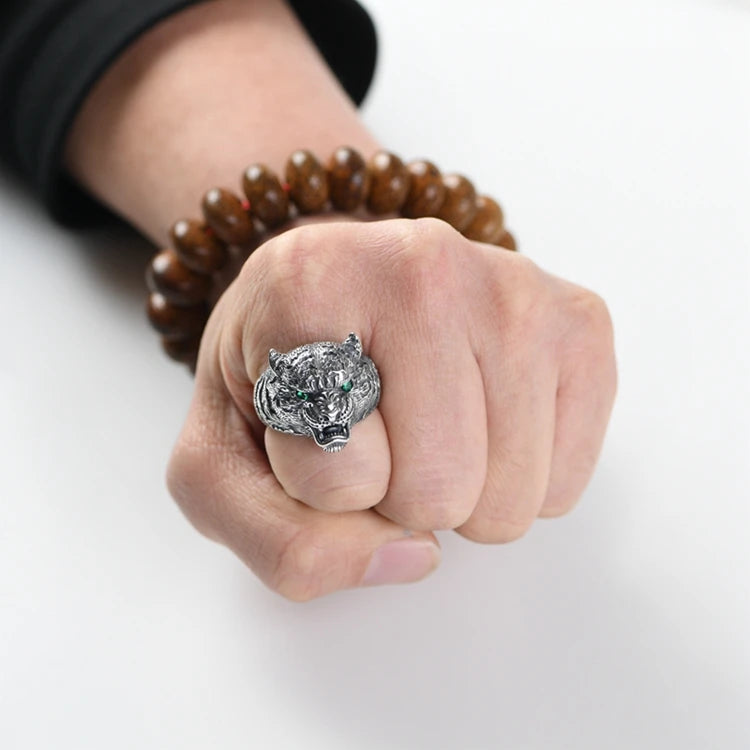 Thai Silver Tiger Ring