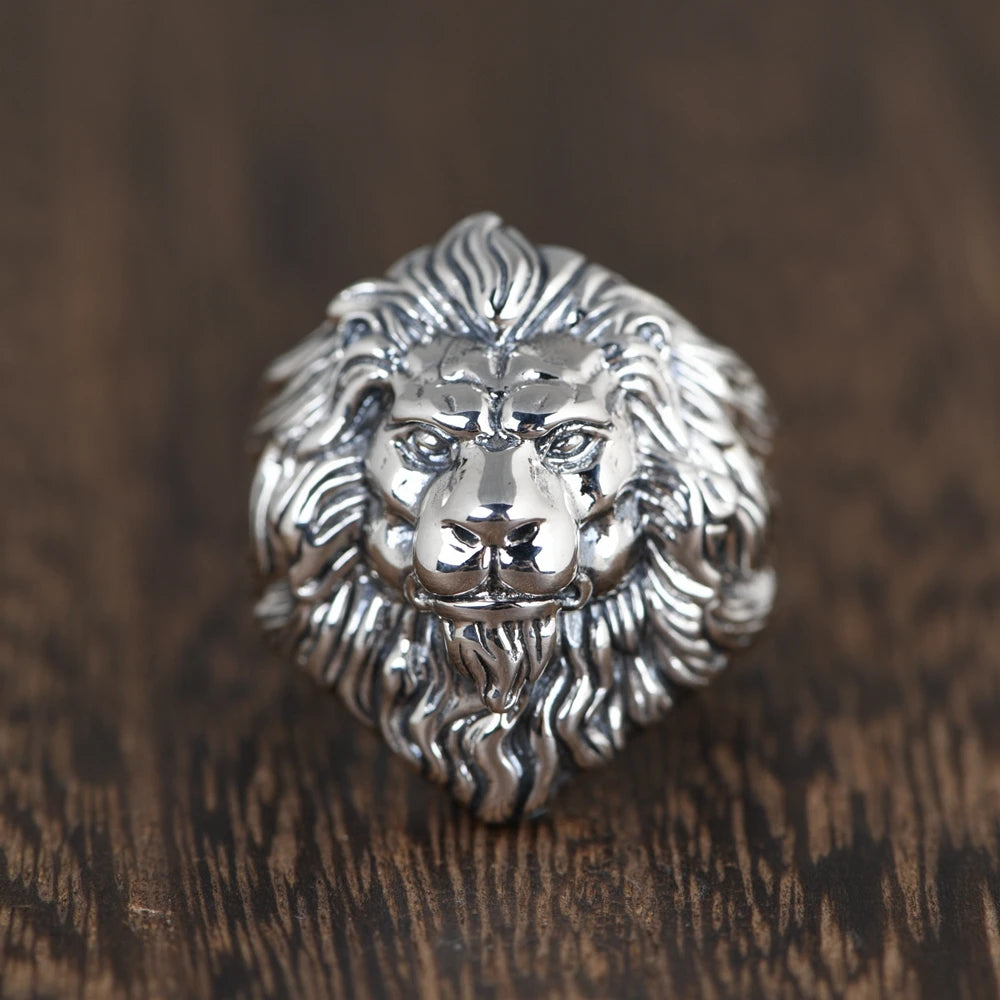Lion Head Ring