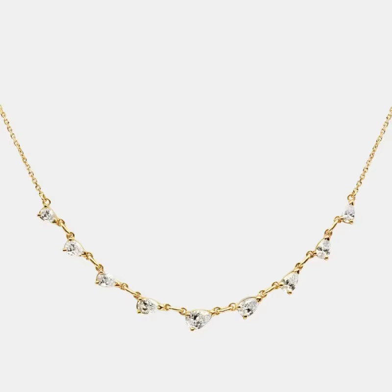 Marquise Sparkle Necklace - Evening Essentials
