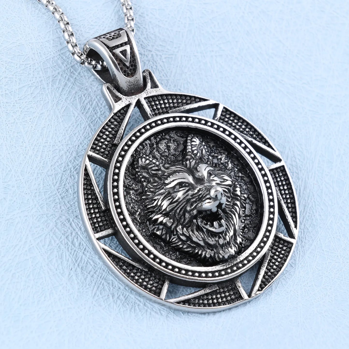 Fenrir Wolf Pendant