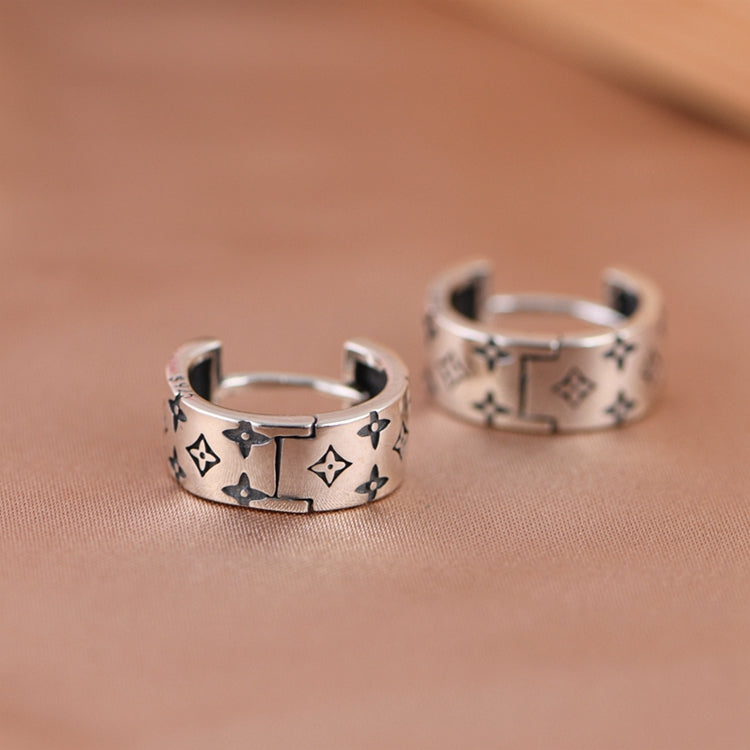 Star Round Earrings