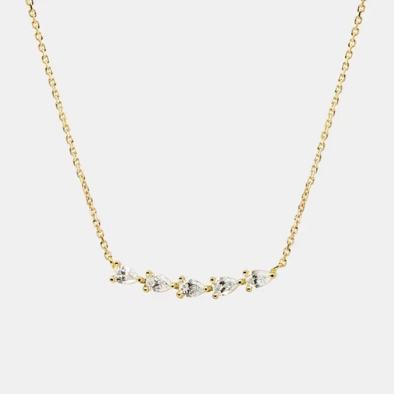 Marquise Sparkle Necklace - Evening Essentials