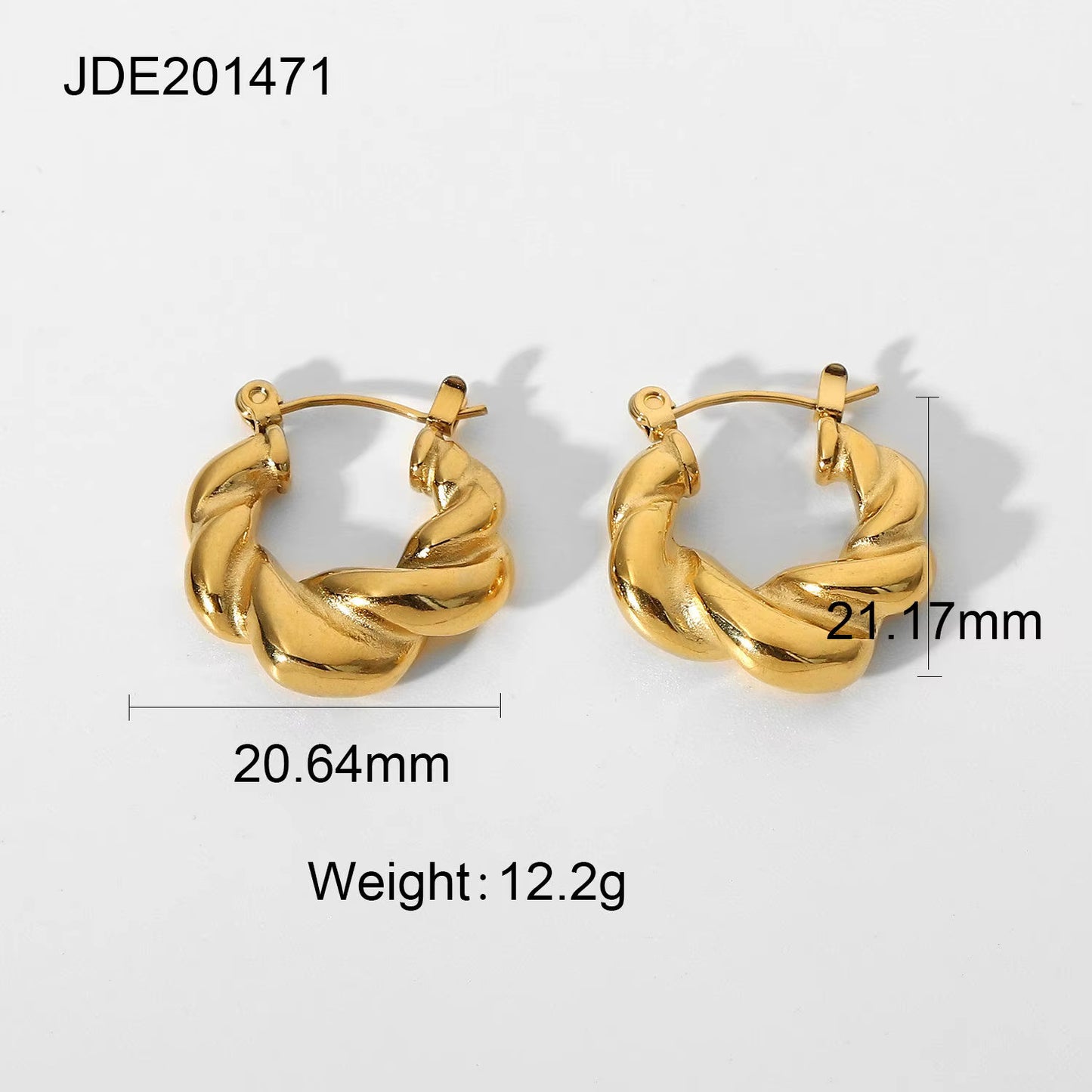 Gold Hoop Earrings