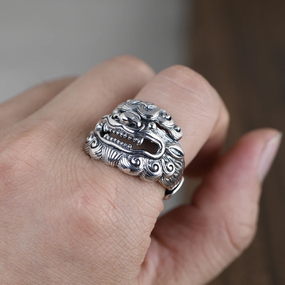 Chinese Lion Ring