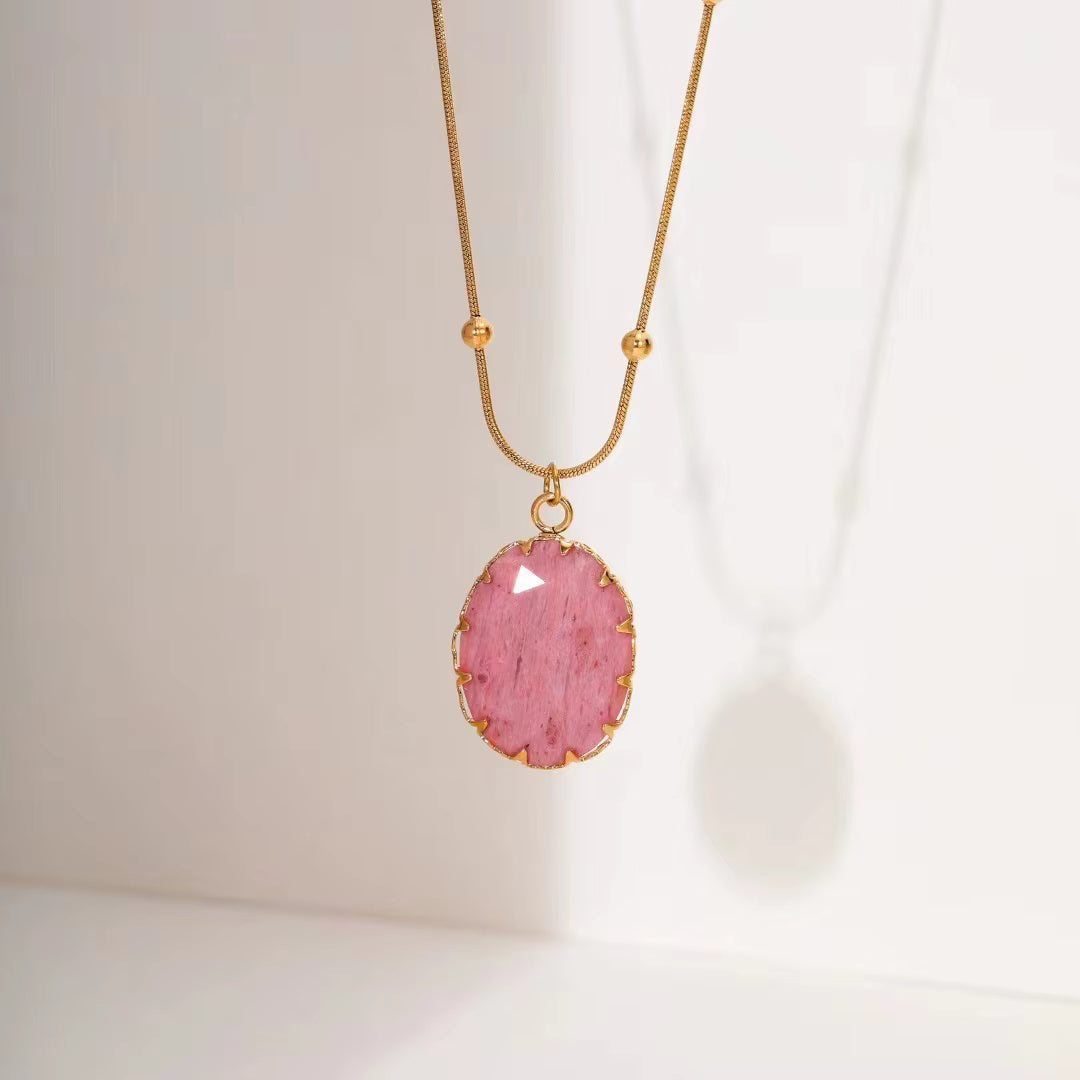 Rose Stone Necklaces