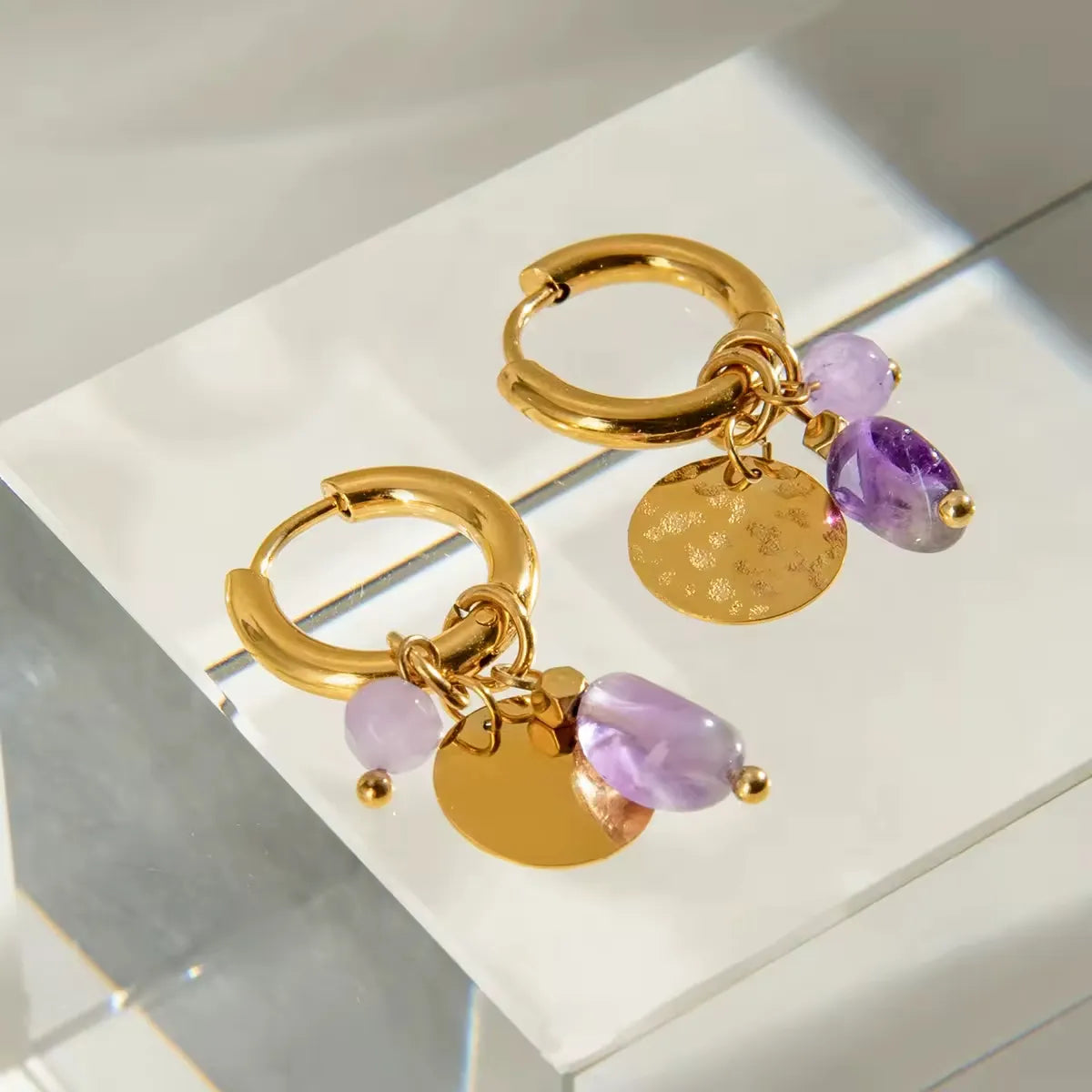 Stone Hammer Earrings